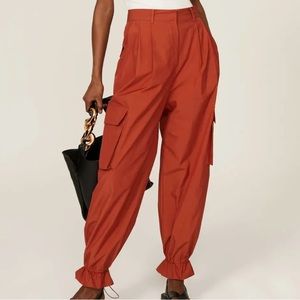 Drae Pleated Cargo Pants sz L